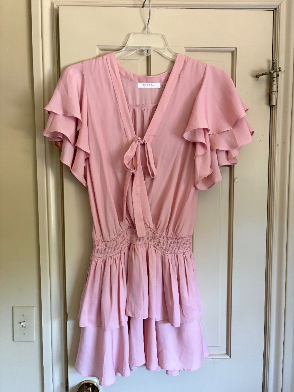 Mustard Seed Pink Ruffle Dress